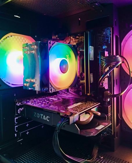 คอมพิวเตอร์PCประกอบพร้อมใช้ SET I5 10400F + GTX 1060 + RAM 16G + NVMe รูปที่ 5