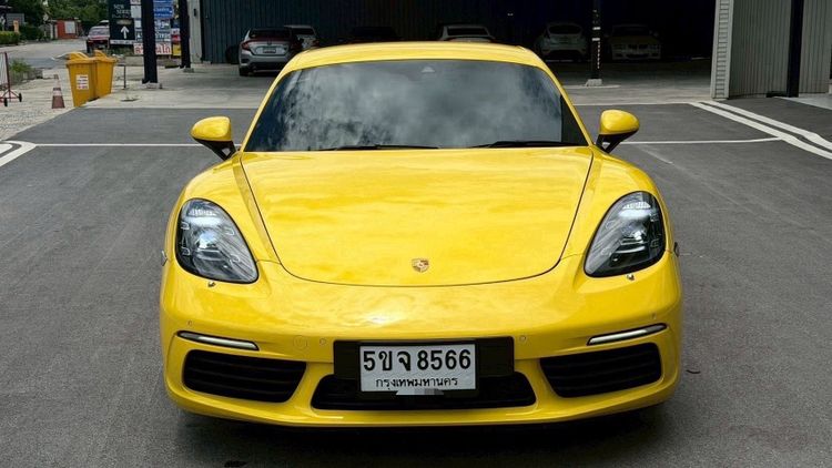 รถ Porsche Cayman 2.0 สี เหลือง