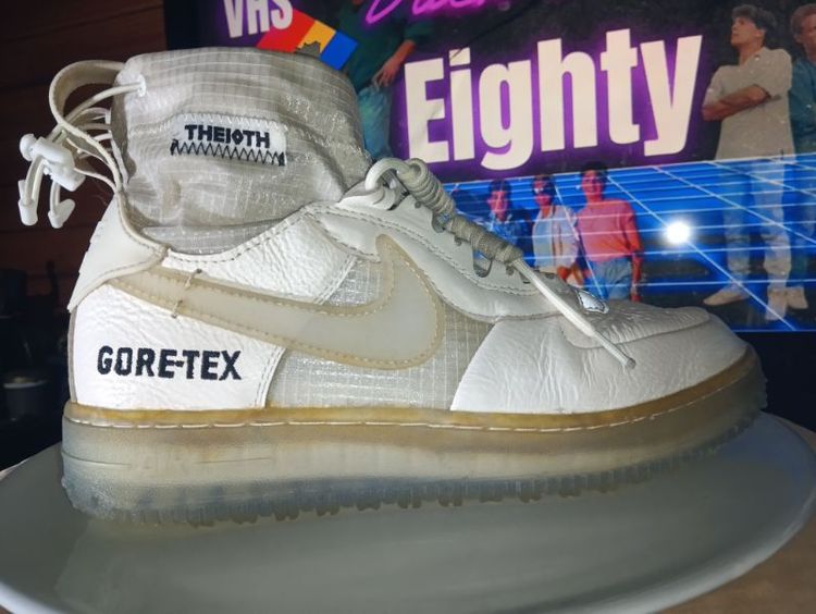 Gore-Tex X Nike Air Force 1 WTR High The10th Phantom White แท้ 💯 - 41 / 26Cm