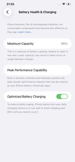 Iphone 11 Pro Max 256 GB สภาพใหม่ ใช้เองไม่เคยตกหรือแกะ แบต 86% รูปที่ 3