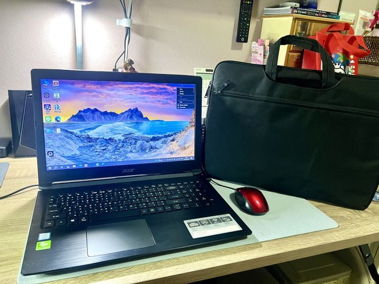 Acer Aspire 3 i3-8130U 3.4 Ghz SSD 120 GB เร็ว สวย พร้อมใช้ รูปที่ 2