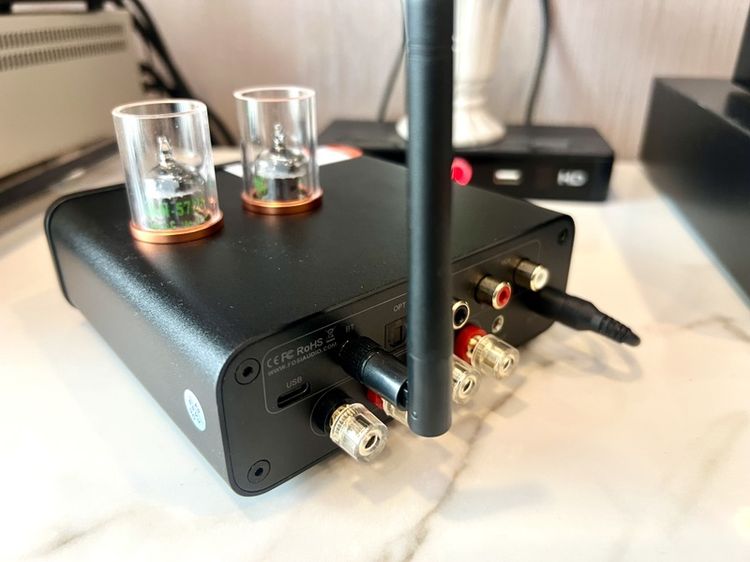 Fosi Audio MC331 (Amp หลอดแก้ว  DAC  VU Meter ครบคุ้ม เสียงดีมาก รูปที่ 5