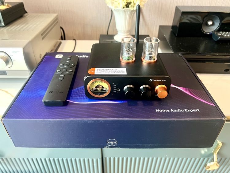 Fosi Audio MC331 (Amp หลอดแก้ว  DAC  VU Meter ครบคุ้ม เสียงดีมาก รูปที่ 10