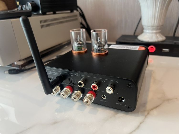 Fosi Audio MC331 (Amp หลอดแก้ว  DAC  VU Meter ครบคุ้ม เสียงดีมาก รูปที่ 6