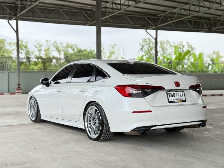 Honda Civic 2022 1.5 Turbo EL+ Sedan เบนซิน ไม่ติดแก๊ส เกียร์อัตโนมัติ ขาว รูปที่ 4