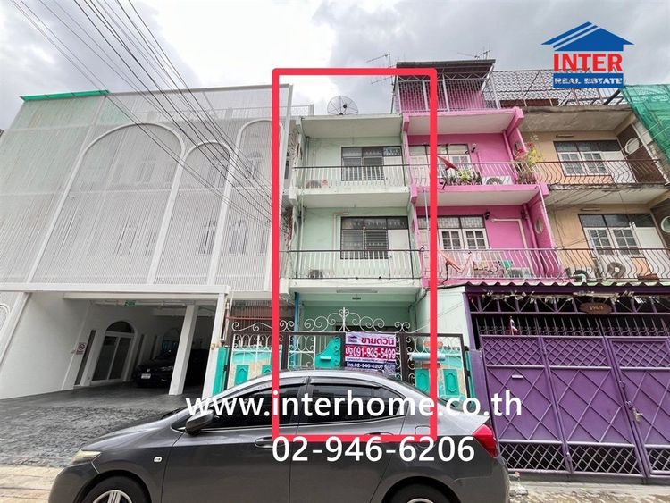 อาคารพาณิชย์ 3 ชั้น 18.6 ตร.ว. อาคารพาณิชย์ ซอยพระราม3 ซอย14 ถนนพระราม3 ถนนพระราม3 ซอย14 เขตยานนาวา กรุงเทพมหานคร