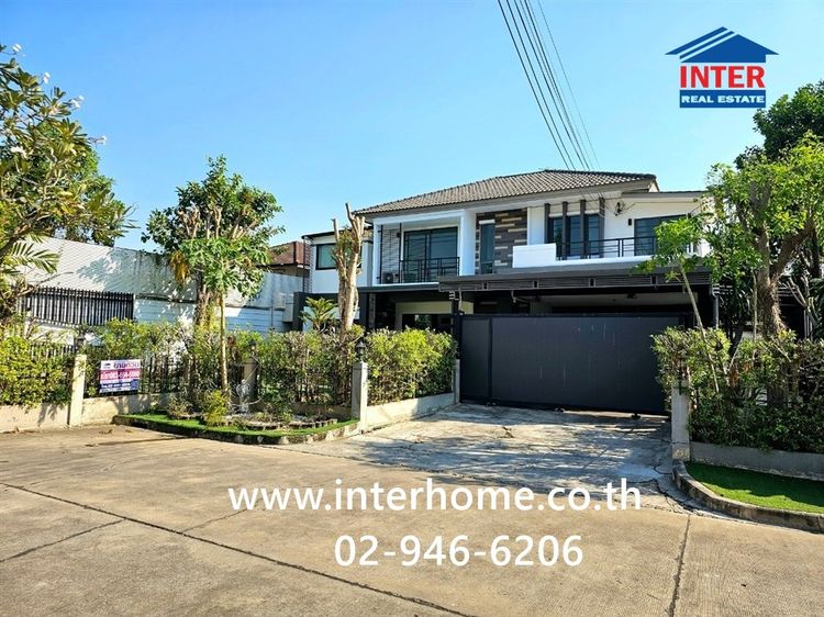 บ้านเดี่ยว 2 ชั้น 102.5 ตร.ว. หมู่บ้านฮาบิเทีย ปัญญาอินทรา2 ใกล้โรงเรียนสาธิตพัฒนา ถนนเลียบคลองสอง ถนนปัญญาอินทรา เขตคลองสามวา กรุงเทพมหานคร