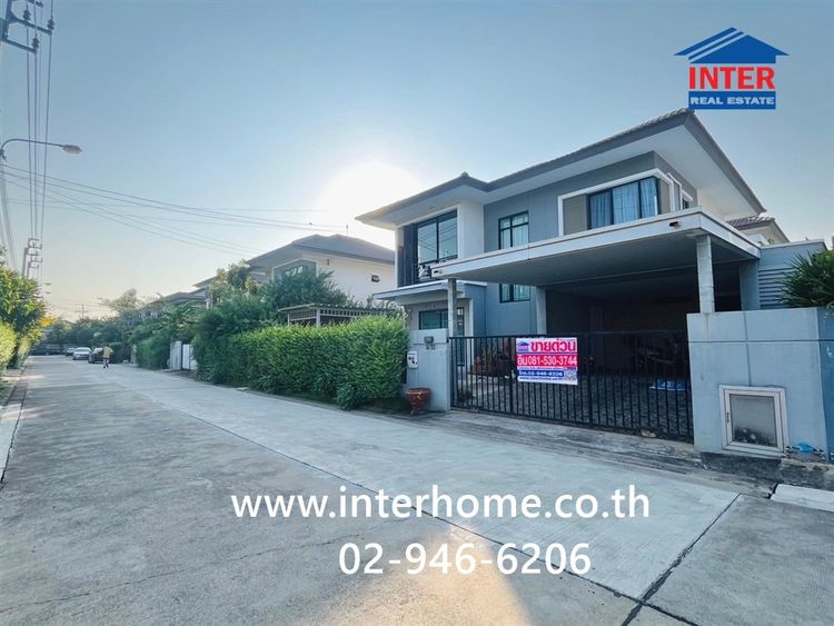 บ้านเดี่ยว 2 ชั้น 54.4 ตร.ว. หมู่บ้านดีไลท์ บางนา–ศรีนครินทร์ ซอยอัมพร ถนนเทพารักษ์ ถนนศรีนครินทร์ ถนนหนามแดง บางพลี สมุทรปราการ