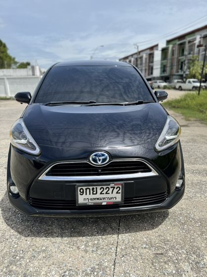 Toyota Sienta 2017 1.5 V Utility-car เบนซิน เกียร์อัตโนมัติ ดำ