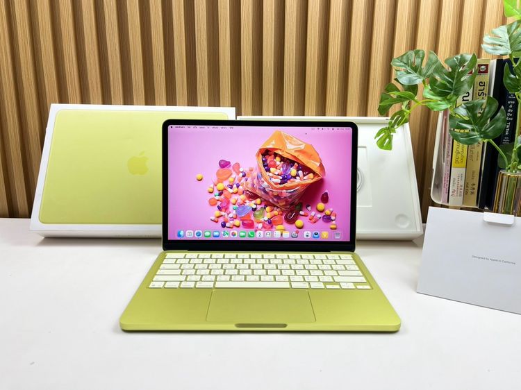 Apple อื่นๆ แมค โอเอส 8 กิกะไบต์ อื่นๆ ใช่ MacBook Neo 13-inch A18 Pro 2026 Ram8GB SSD256GB Citrus 
