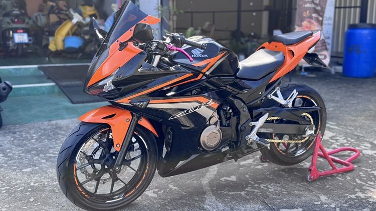 เคดิตดีฟรีดาวน์Honda CBR500R ปี2016สภาพสวยๆพร้อมใช้งาน รูปที่ 2