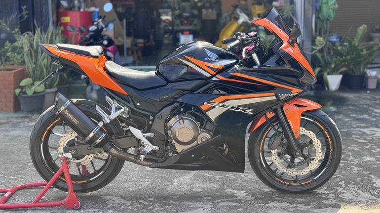 เคดิตดีฟรีดาวน์Honda CBR500R ปี2016สภาพสวยๆพร้อมใช้งาน รูปที่ 4