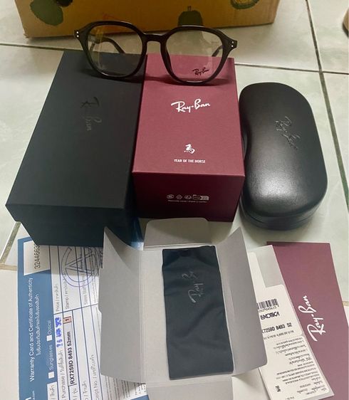 RAY BAN VISTA - RX7259D 8493 Eyeglasses  แว่นสายตา RAY-BAN 2026 YEAR OF THE HORSE 马