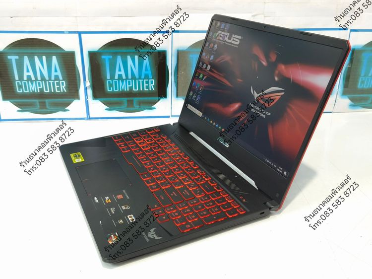 โน๊ตบุคเล่นเกมส์มือสอง Asus Tuf AMD Ryzen5-3550H Ram16GB SSD512GB RX560X 4GB รูปที่ 4