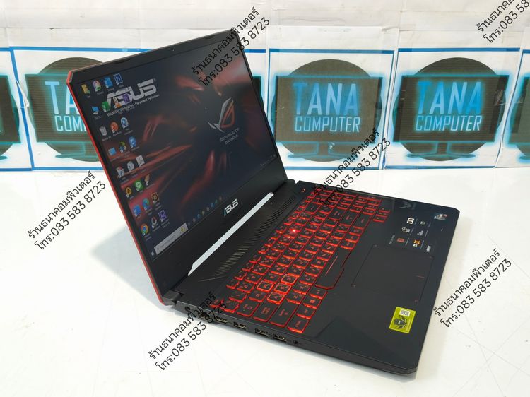 โน๊ตบุคเล่นเกมส์มือสอง Asus Tuf AMD Ryzen5-3550H Ram16GB SSD512GB RX560X 4GB รูปที่ 3
