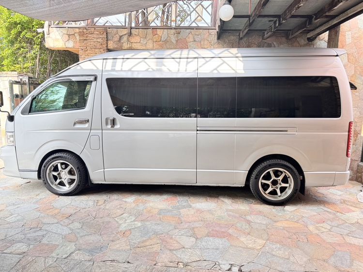 Toyota Hiace 2007 2.5 GL Van ดีเซล ไม่ติดแก๊ส เกียร์อัตโนมัติ เทา รูปที่ 2