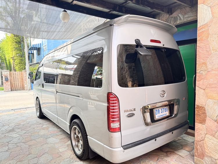 Toyota Hiace 2007 2.5 GL Van ดีเซล ไม่ติดแก๊ส เกียร์อัตโนมัติ เทา รูปที่ 3