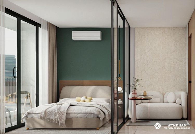 Pool-view 1-bedroom leasehold at Wyndham Fantasea Chalong รูปที่ 2