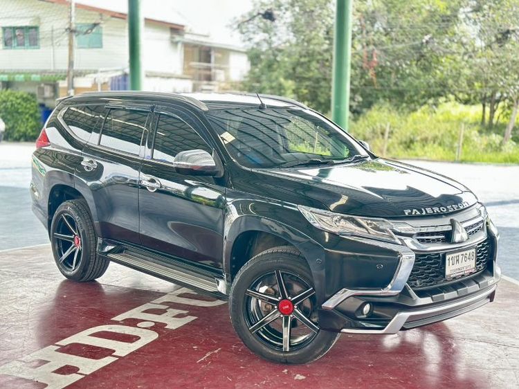 Mitsubishi Pajero Sport 2016 2.4 GT Premium Elite Edition 4WD Utility-car ดีเซล ไม่ติดแก๊ส เกียร์อัตโนมัติ ดำ
