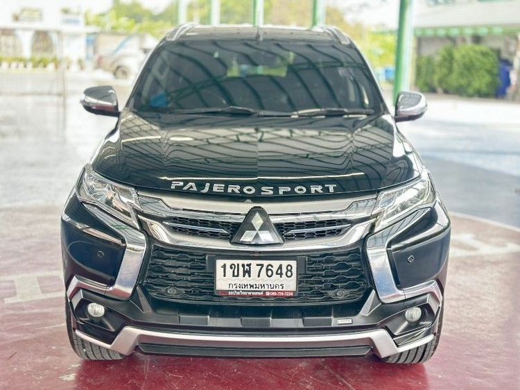Mitsubishi Pajero Sport 2016 2.4 GT Premium Elite Edition 4WD Utility-car ดีเซล ไม่ติดแก๊ส เกียร์อัตโนมัติ ดำ รูปที่ 2
