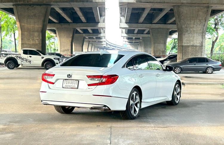 Honda Accord 2021 2.0 e:HEV Tech Sedan ไฮบริด ไม่ติดแก๊ส เกียร์อัตโนมัติ ขาว รูปที่ 2