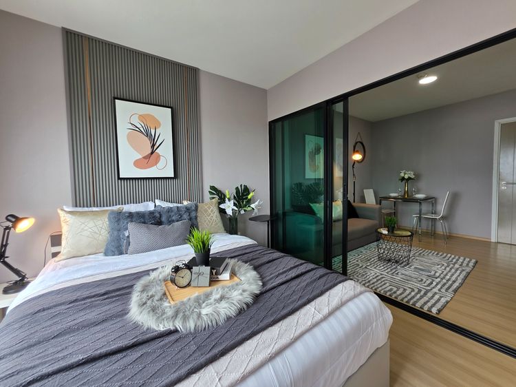 ตกแต่งครบ ขาย LESTO CONDO Sukhumvit113 สายโปร่งโล่ง 🌀Fresh Air🌀  รูปที่ 4