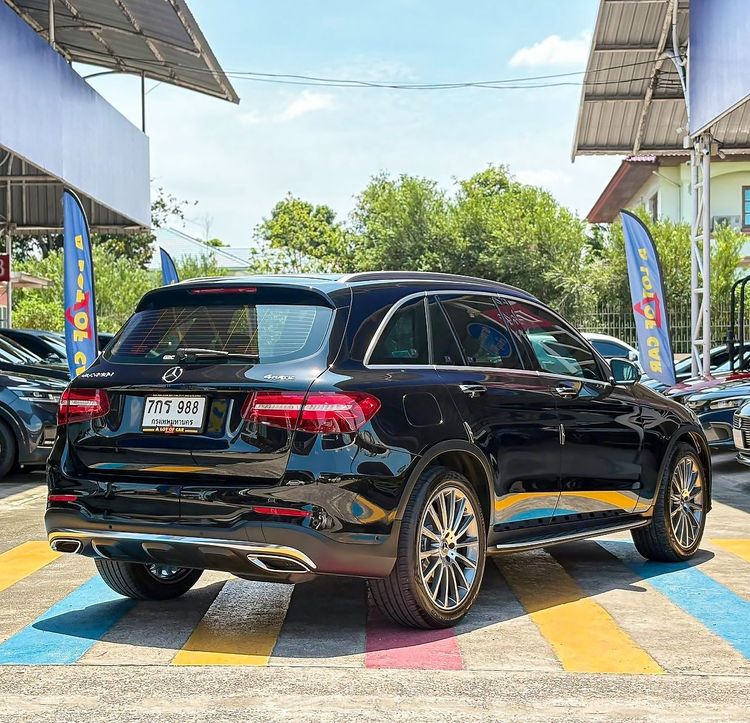 Mercedes-Benz GLC-Class 2018 GLC250d Utility-car ดีเซล ไม่ติดแก๊ส เกียร์อัตโนมัติ ดำ รูปที่ 3