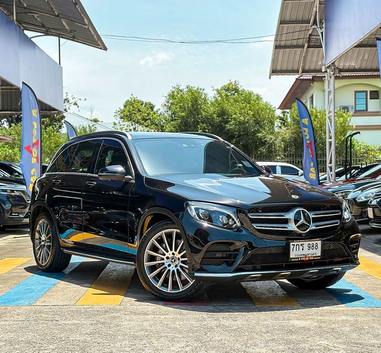 Mercedes-Benz GLC-Class 2018 GLC250d Utility-car ดีเซล ไม่ติดแก๊ส เกียร์อัตโนมัติ ดำ