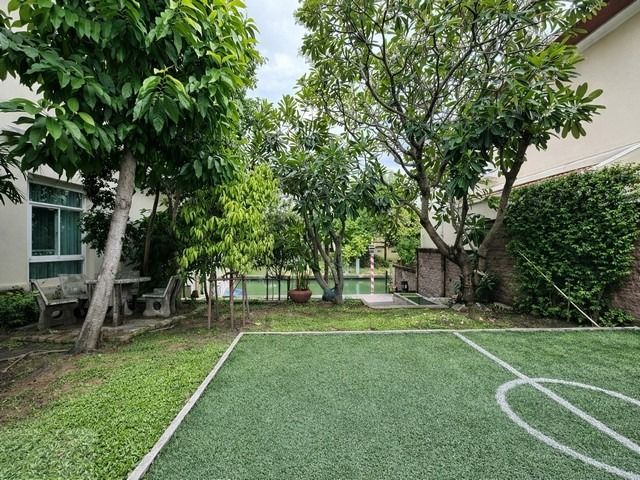 ตกแต่งครบ ให้เช่าบ้านเดี่ยวหรู 2 ชั้น 4 ห้องนอน หมู่บ้านแกรนด์ คาแนล ดอนเมือง บ้านหลังใหญ่ มุมสวยที่สุด อยู่บนทะเลสาบ ใกล้สนามบินดอนเมือง รูปที่ 2