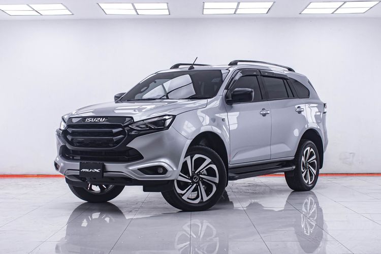 Isuzu MU-X 2021 1.9 Active 2WD Utility-car ดีเซล ไม่ติดแก๊ส เกียร์อัตโนมัติ เทา