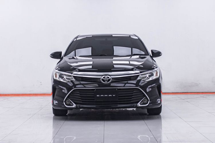 Toyota Camry 2015 2.0 G Sedan เบนซิน ไม่ติดแก๊ส เกียร์อัตโนมัติ ดำ รูปที่ 4