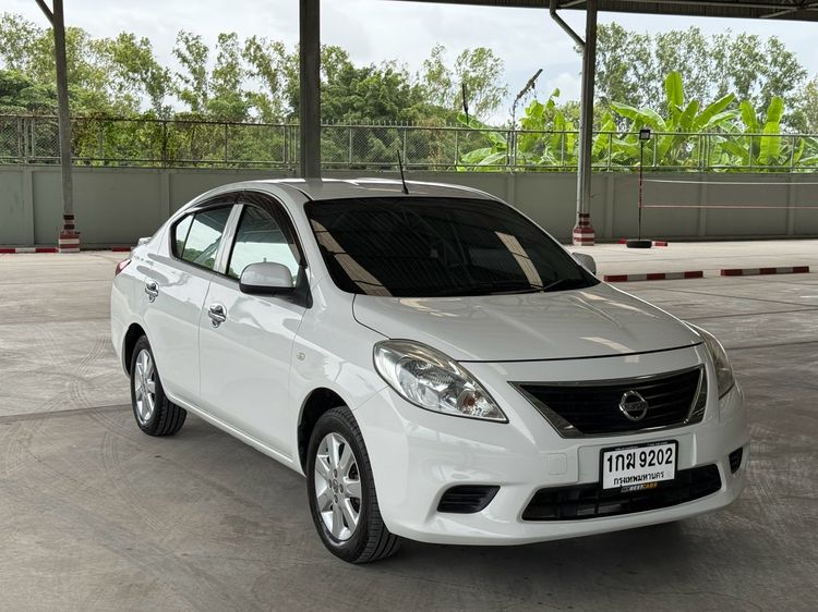 Nissan Almera 2012 1.2 ES Sedan เบนซิน ไม่ติดแก๊ส เกียร์อัตโนมัติ ขาว รูปที่ 2