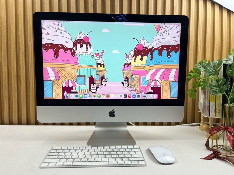 Apple แมค โอเอส 8 กิกะไบต์ อื่นๆ ไม่ใช่ iMac 21.5-inch Retina 4K 2019 Intel Core i5 Ram8GB SSD256GB Silver 