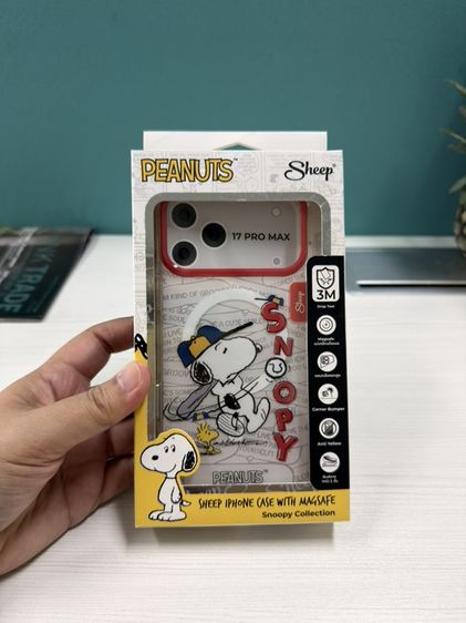 case Apple Sheep for iphone 17pro max พร้อม Charm ของ Apple sheep แท้