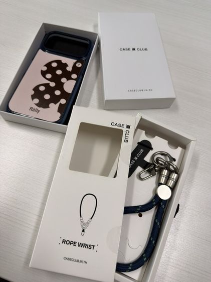 Case Club + Charm ของแท้จากศูนย์ for iphone 17pro max