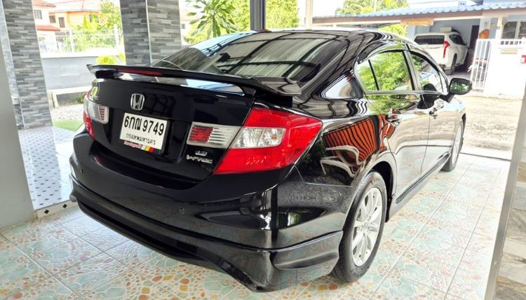 Honda Civic 2015 1.8 S i-VTEC Sedan เบนซิน ไม่ติดแก๊ส เกียร์อัตโนมัติ ดำ รูปที่ 4