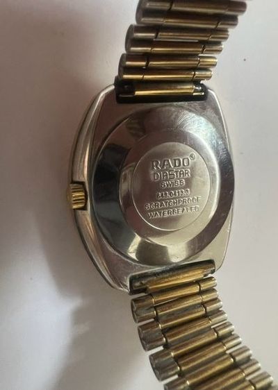 นาฬิกาข้อมือ RADO Diastar Automatic สีทอง รูปที่ 2