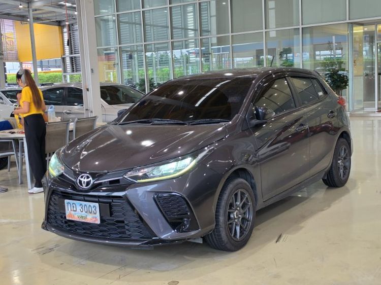 Toyota Yaris 2022 1.2 Sport Sedan เบนซิน ไม่ติดแก๊ส เกียร์อัตโนมัติ เทา รูปที่ 3