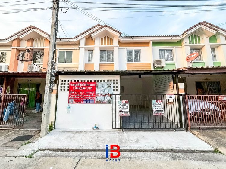 ขายทาวน์โฮม หมู่บ้านพฤกษา บางใหญ่ แก้วอินทร์ รีโนเวทใหม่ พร้อมเข้าอยู่