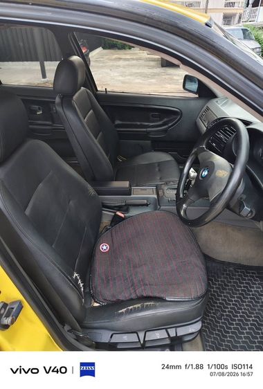 BMW Series 3 1990 318i Sedan เบนซิน ไม่ติดแก๊ส เกียร์อัตโนมัติ เหลือง รูปที่ 4