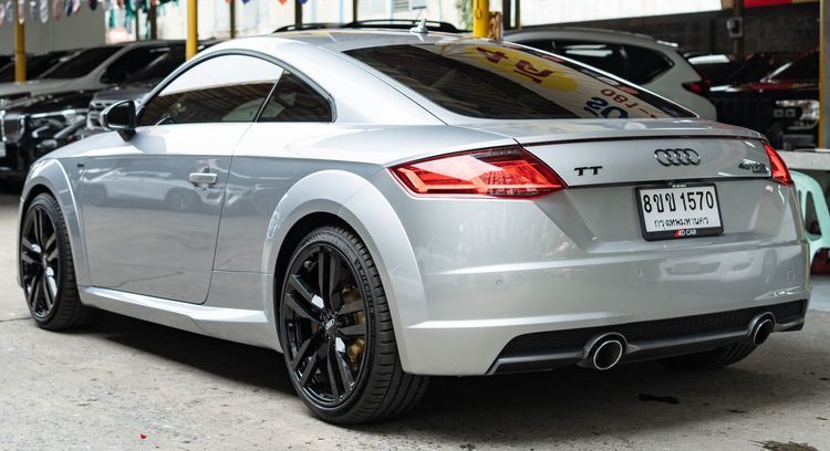 Audi Audi TT 2018 2.0 TFSI Quattro S Line 4WD Sedan เบนซิน ไม่ติดแก๊ส เกียร์อัตโนมัติ เทา รูปที่ 3
