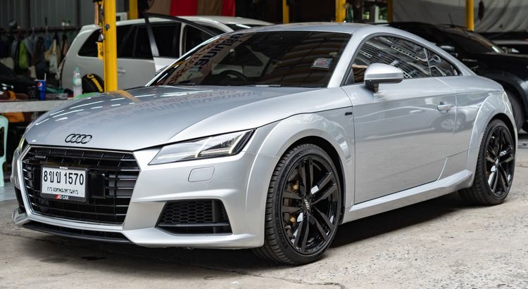 Audi Audi TT 2018 2.0 TFSI Quattro S Line 4WD Sedan เบนซิน ไม่ติดแก๊ส เกียร์อัตโนมัติ เทา รูปที่ 2