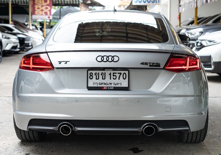 Audi Audi TT  2018 2.0 TFSI Quattro S Line 4WD Sedan เบนซิน ไม่ติดแก๊ส เกียร์อัตโนมัติ เทา รูปที่ 4
