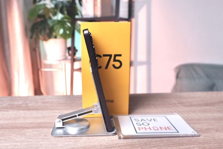 Realme C75 8+128GB สี Black ราคาเพียง 3,790.- มีประกันร้าน 60วัน รูปที่ 4
