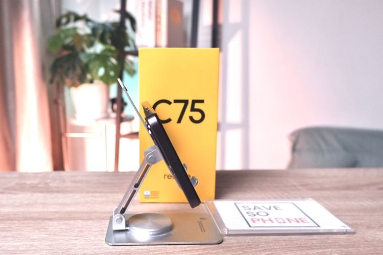 Realme C75 8+128GB สี Black ราคาเพียง 3,790.- มีประกันร้าน 60วัน รูปที่ 5