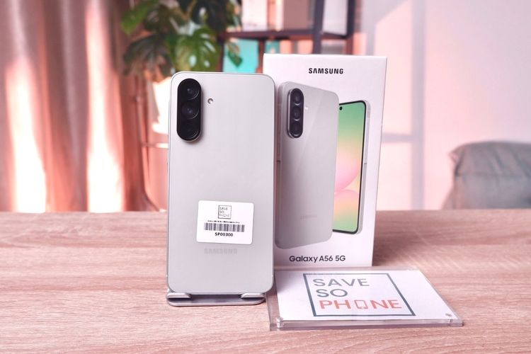 อื่นๆ 128 GB Samsung Galaxy A56 5G 8+128GB สี Awesome Olive เครื่องสวย ราคาเพียง 7,500.- มีประกันร้าน 60 วัน