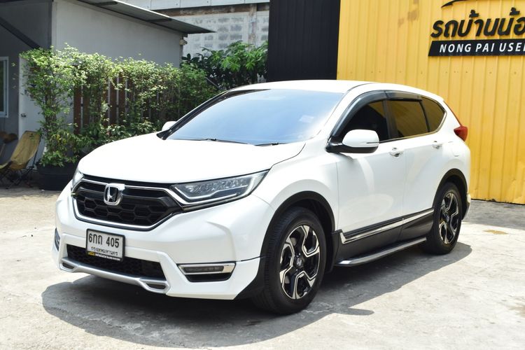 รถ Honda CR-V 1.6 DT E สี ขาว