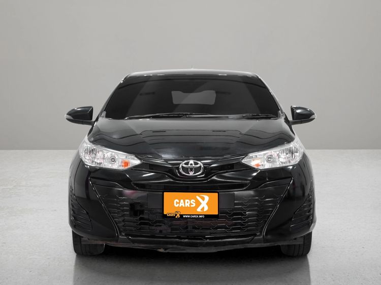 Toyota Yaris 2018 1.2 E Sedan เบนซิน ไม่ติดแก๊ส เกียร์อัตโนมัติ ดำ รูปที่ 2