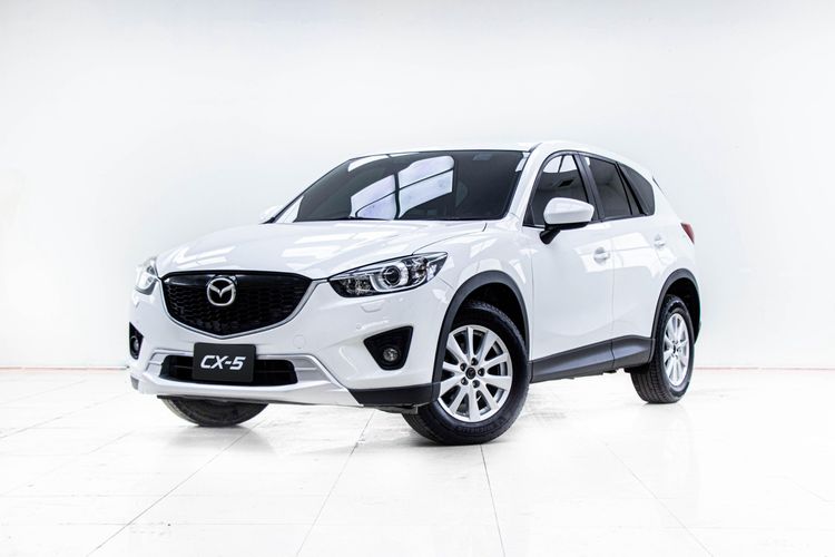 Mazda CX-5 2013 2.0 S Utility-car เบนซิน ไม่ติดแก๊ส เกียร์อัตโนมัติ ขาว