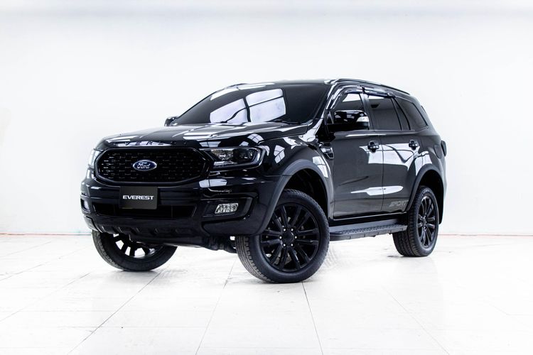 รถ Ford Everest 2.0 Turbo Sport สี ดำ